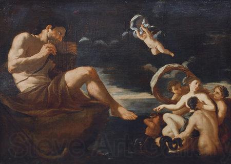 Johann Carl Loth Galatea mit ihren Begleiterinnen vor Polyphem Norge oil painting art